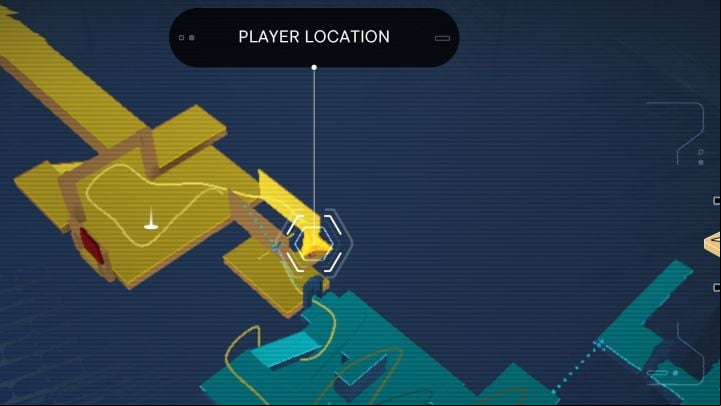 After unlocking the meditation point, find the area in the picture where you can do a long wall run - Jedi Survivor: Freight Handling Depot on Coruscant - list of secrets - Coruscant - Star Wars Jedi Survivor guide