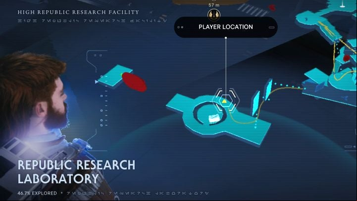 You must advance in the main story and visit Republic Research Laboratory on the Shattered Moon - Star Wars Jedi Survivor: How to grab balloons? - Explore - Star Wars Jedi Survivor guide
