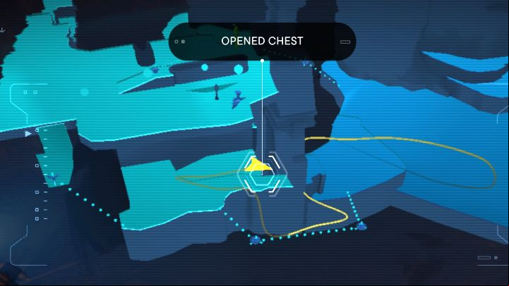 The chest is on the lower level of the ruins and is guarded by a droid - Jedi Survivor: Path of Conviction on Jedha - a list of secrets - Jedha - Star Wars Jedi Survivor guide